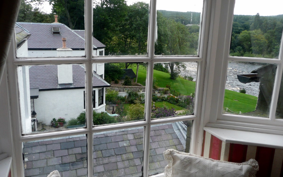 The River Dee from my tower room.