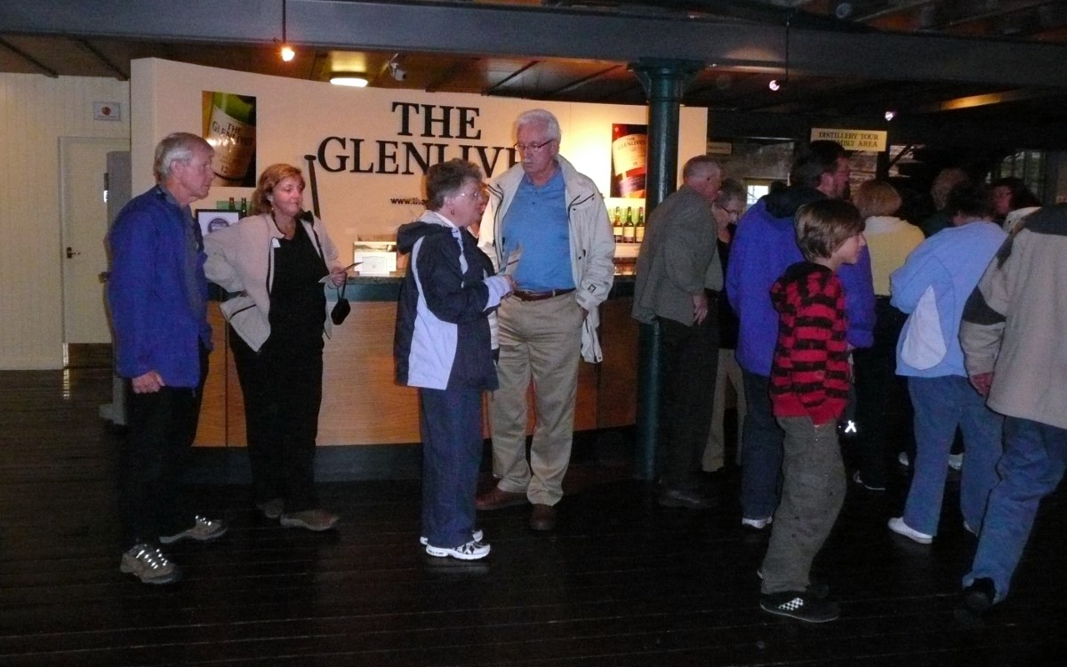 The Glenlivet Distillery.