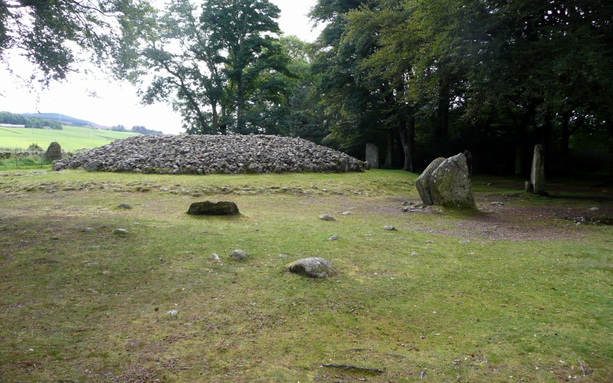 <q>Ill ta ken</q> Clava Cairns.