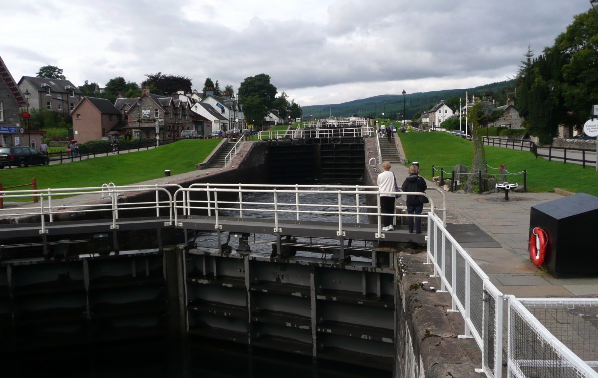 The Locks at Ft Augustus