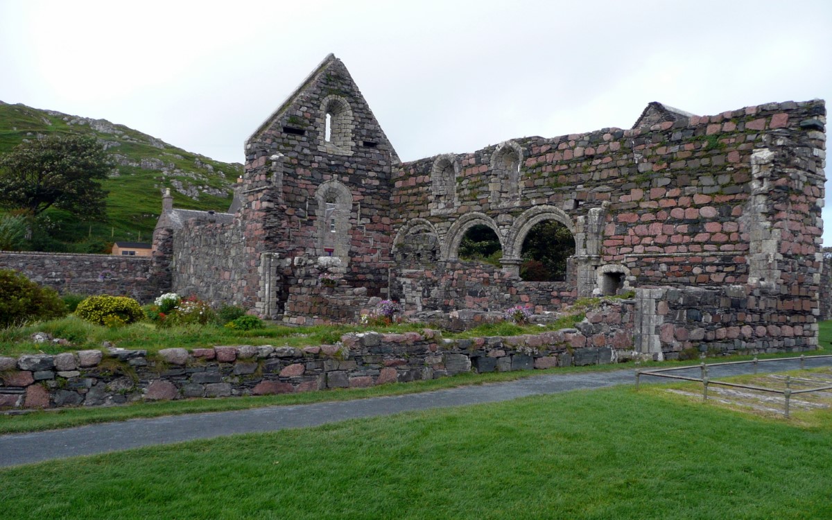 The ruins of the Nunnery, an Augustian convent founded in the early 13<sup>th</sup> century