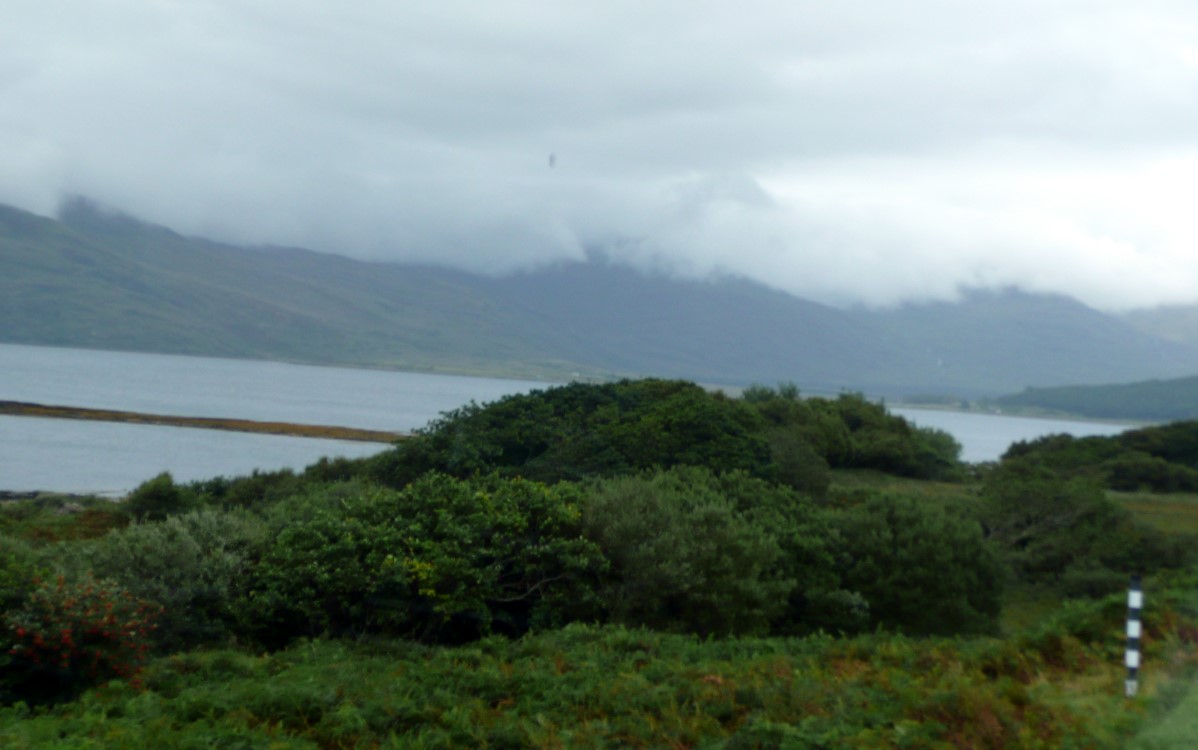 Looking across Loch Scridain to Ben More