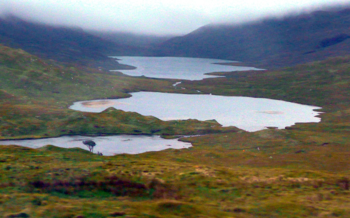 Looking back at this picture I realized that it was the Three Lochs from the cover of Alex's cd <i>I have Seen The Highlands</i>