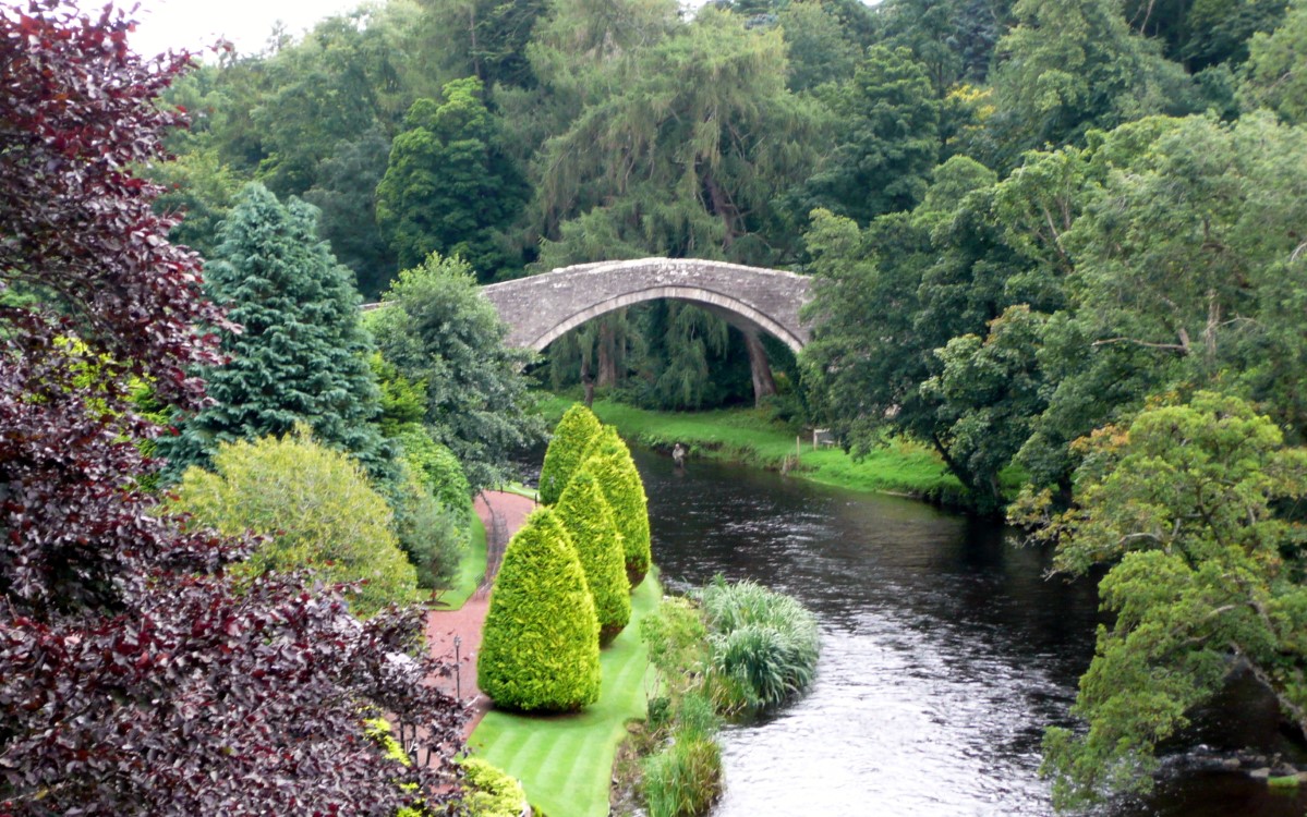 The Brig O' Doon of literary fame