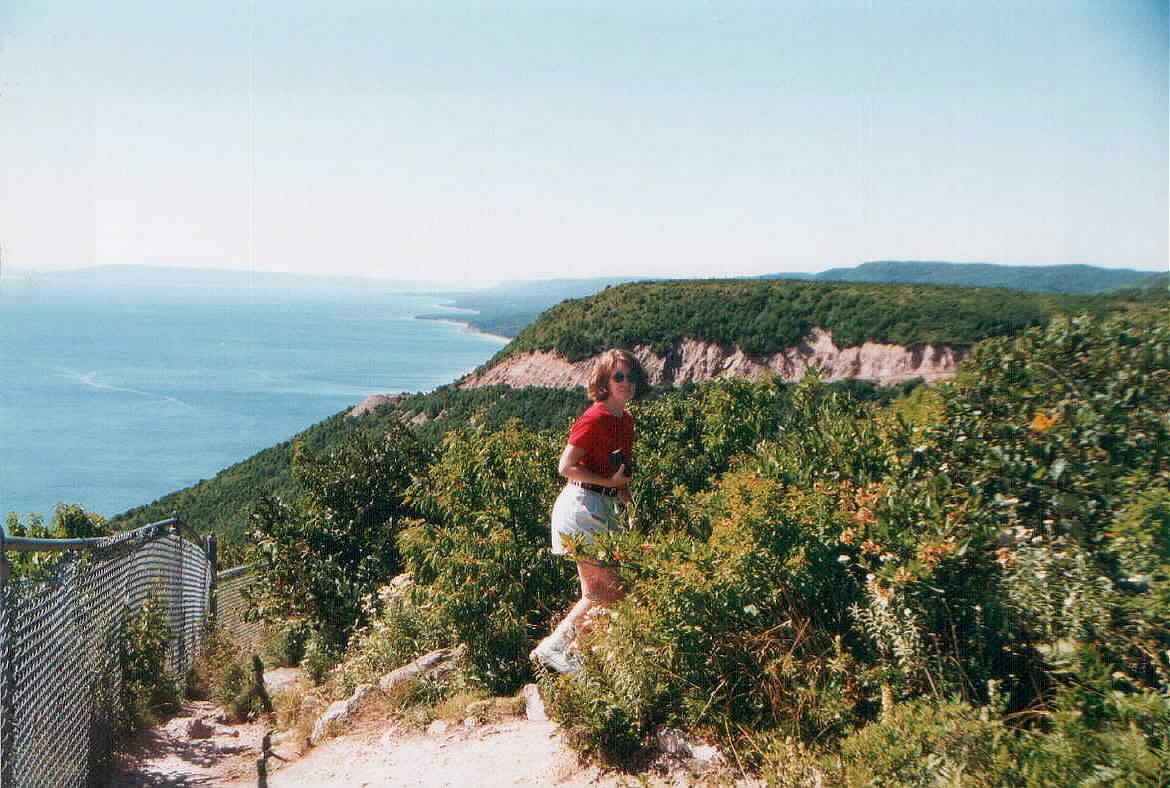 Amy on Cape Breton in Nova Scotia