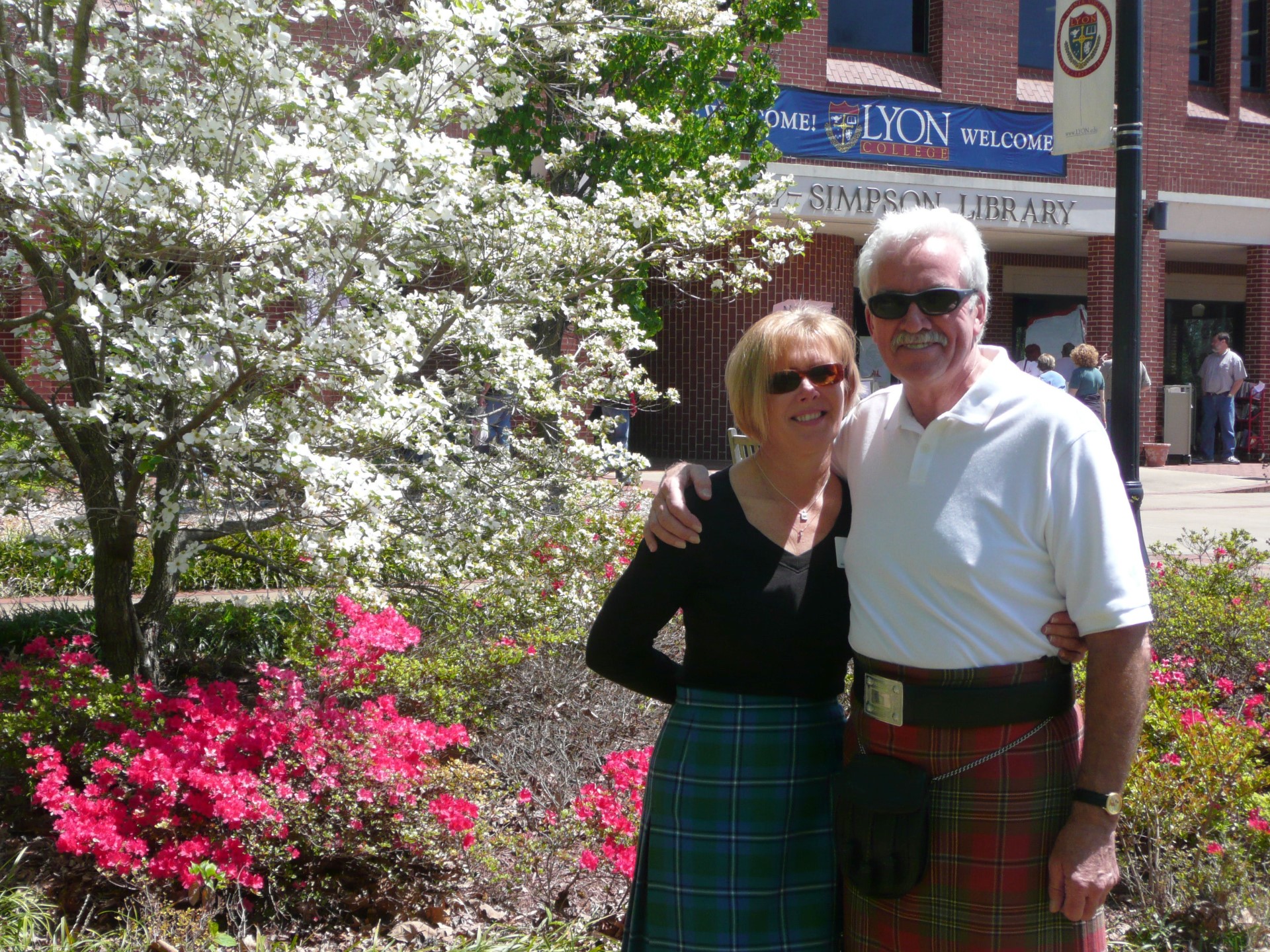 Alex & Linda Amongst the Dogwoods & Azaleas