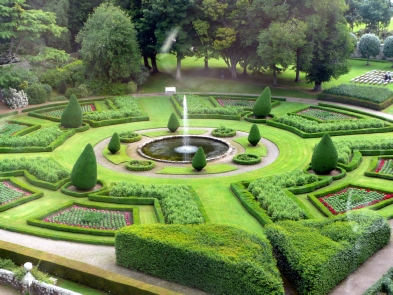 The Garden viewed from the Castle