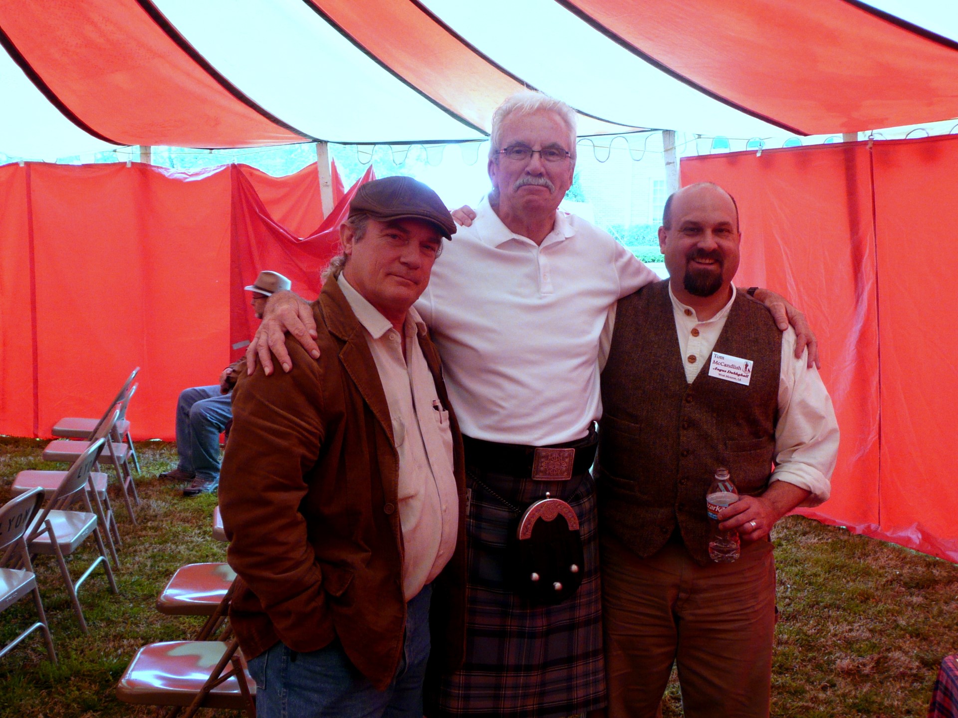 Ricky Pitman & Tom McClandish (aka Angus Dubhghall) with Alex