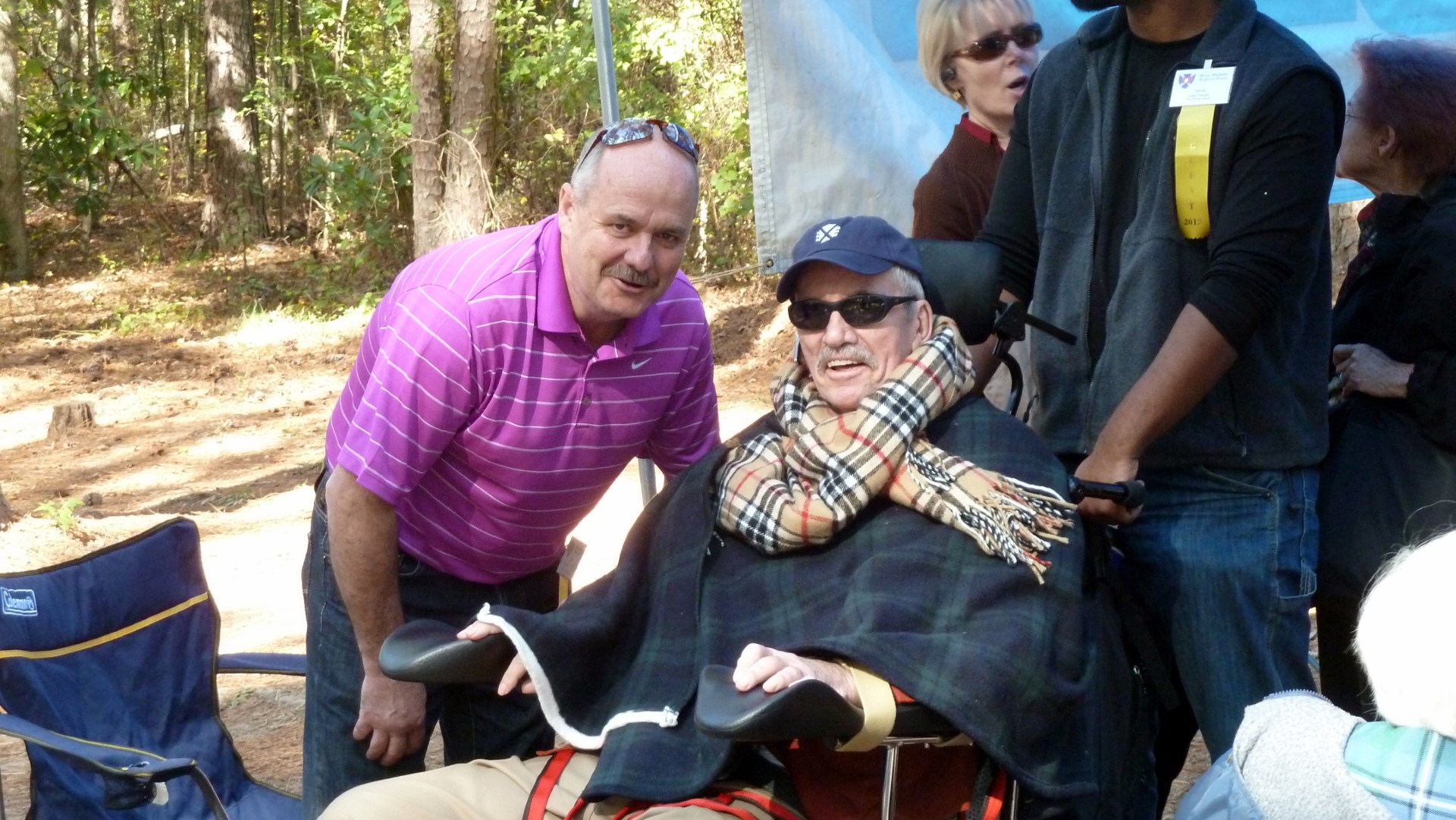 Alex and his good friend and tour coachman, Barry Austin