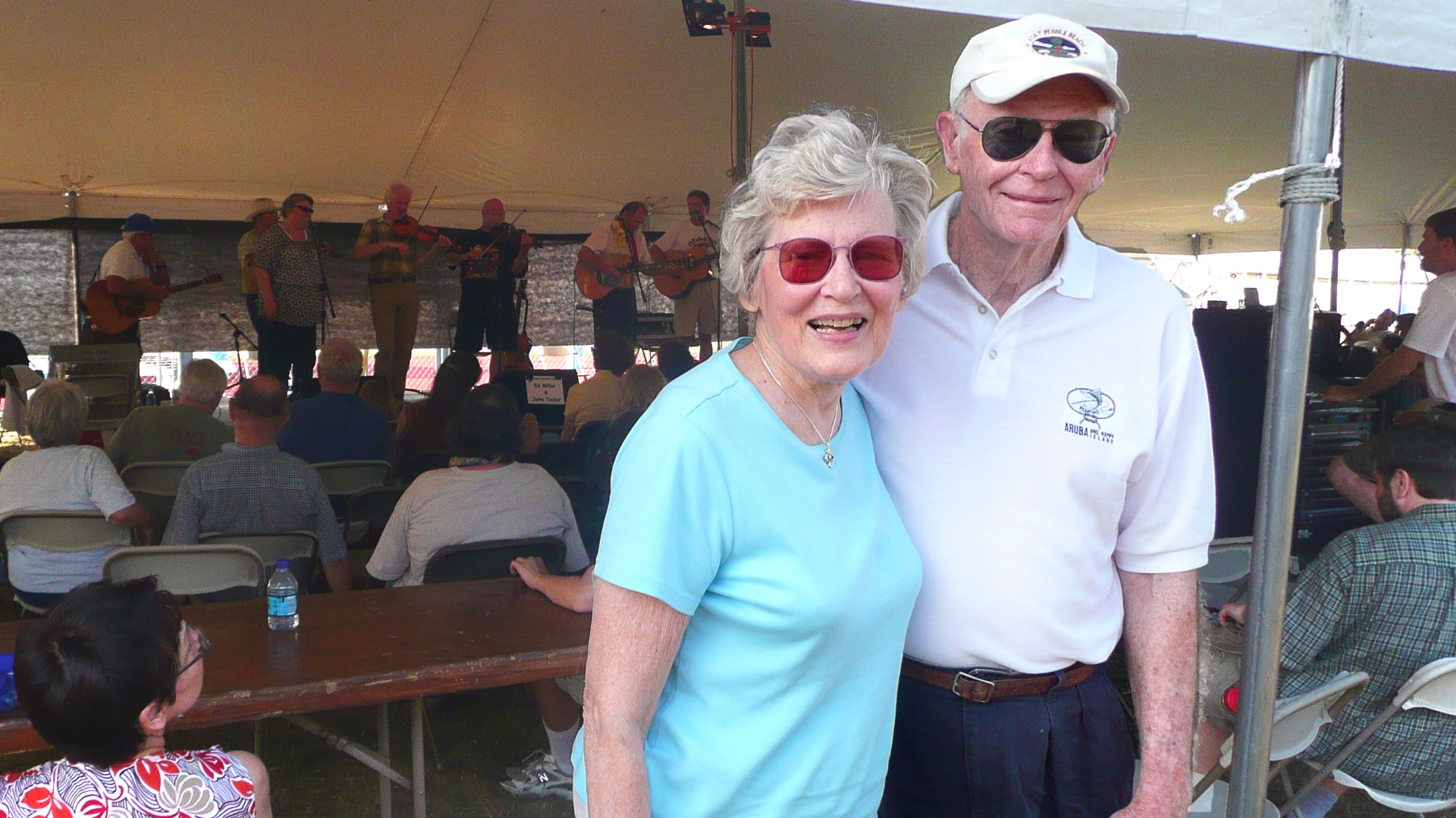 Friends Rhea and Polly Webb, formerly of Jackson, TN, now of Ft. Worth.