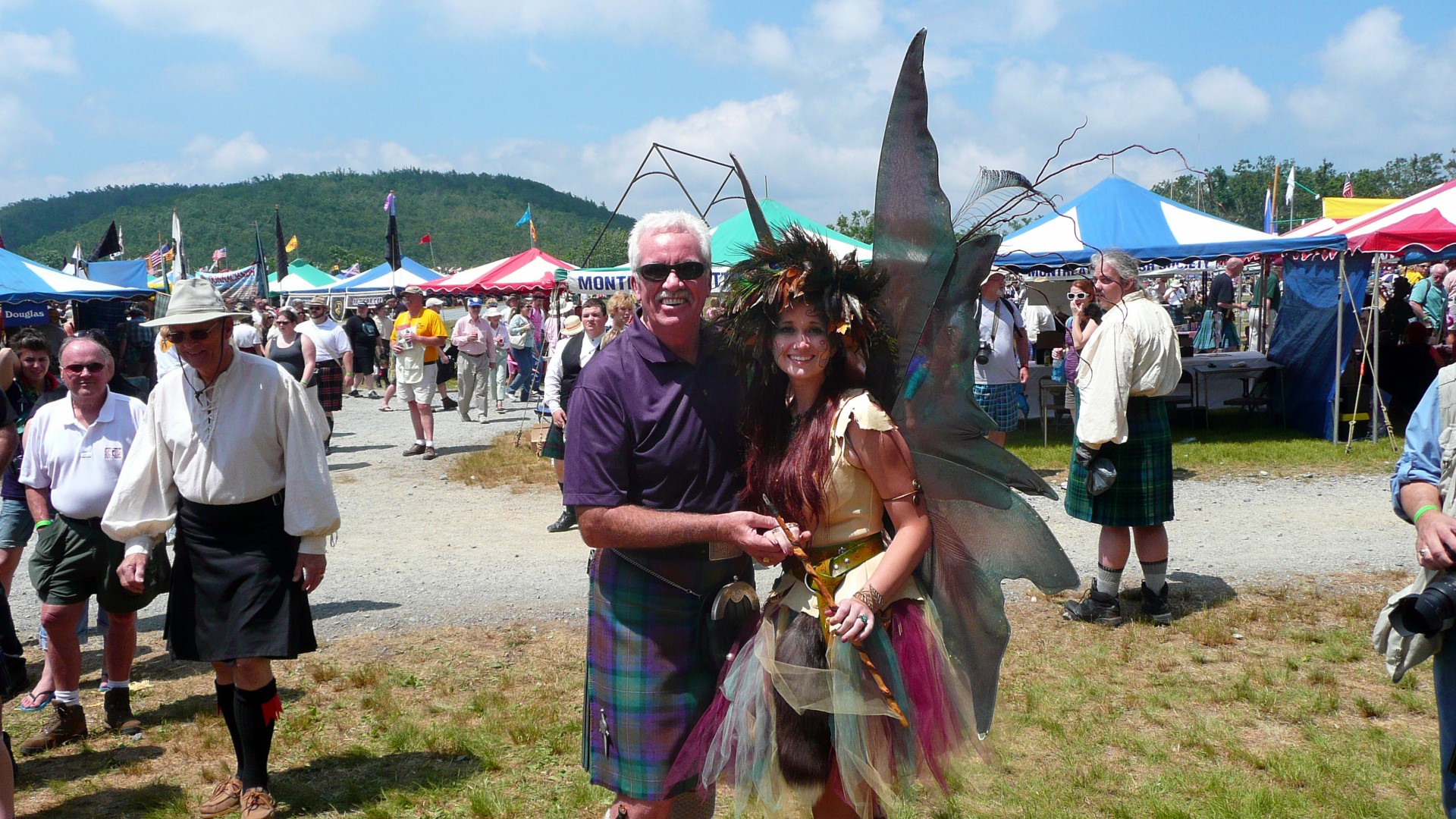 Our Fairie returned to this year’s Games and it looks like Alex has Captured her...at least for the moment.