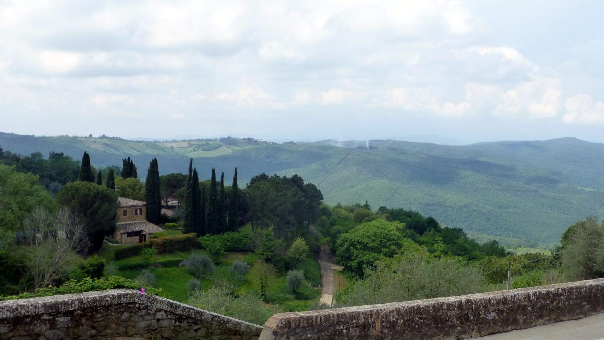 Along the road to Pienza